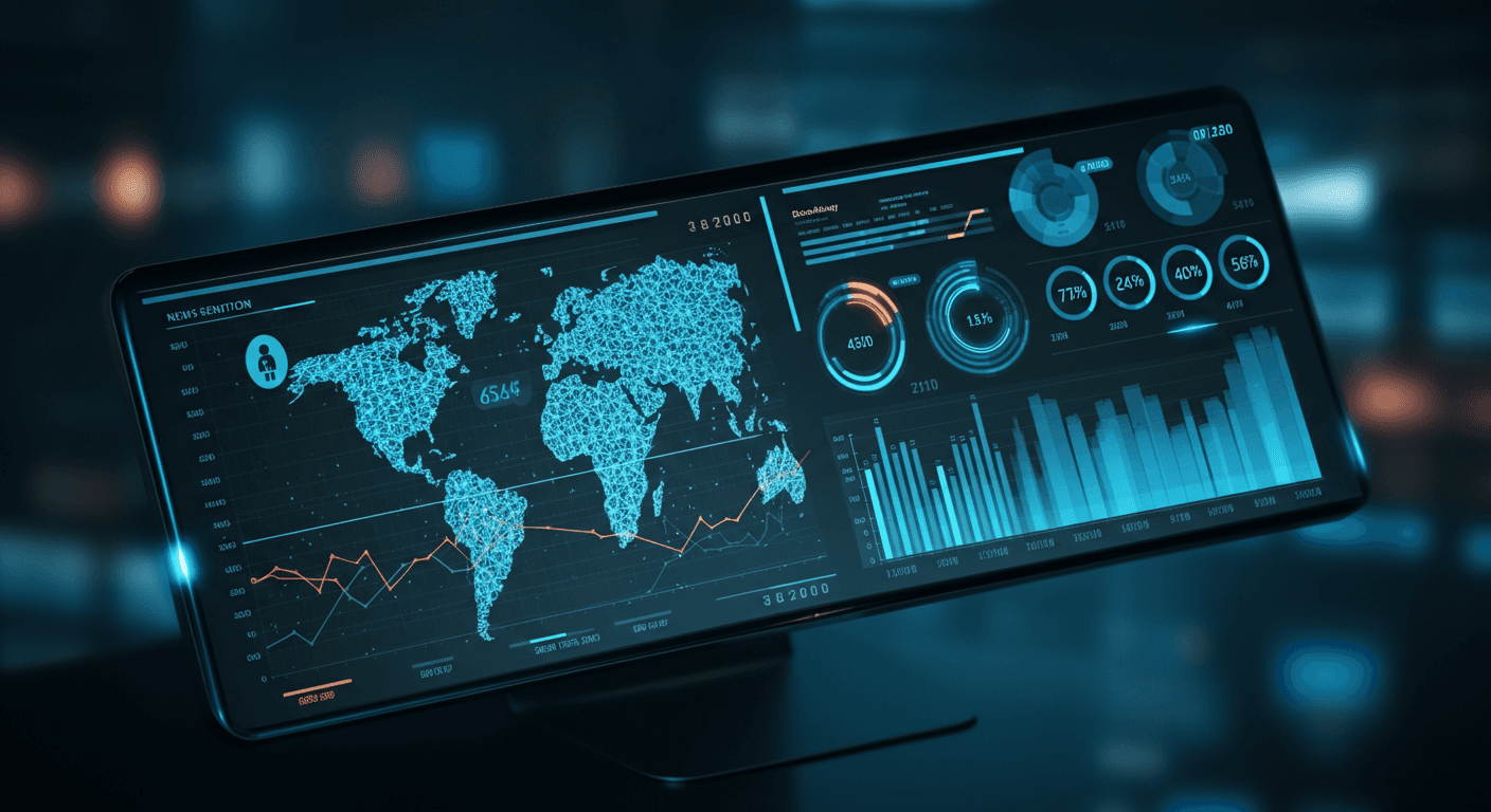 Polars와 Streamlit을 활용한 자동 대체 데이터 대시보드 구축: 뉴스 감성 분석, 소셜 미디어 트렌드 실시간 시각화 및 투자 전략 통합