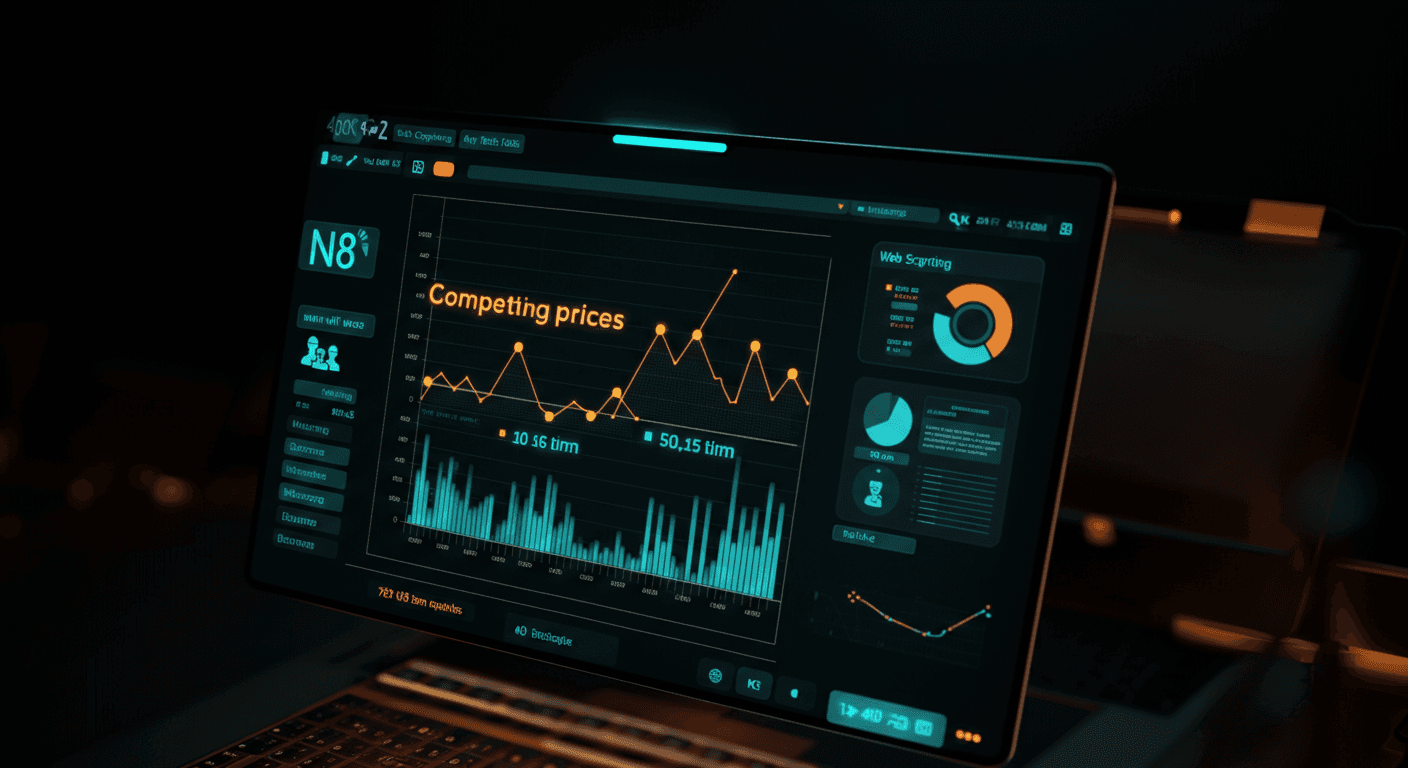 n8n과 웹 스크래핑을 활용한 자동 경쟁사 가격 모니터링 시스템 구축 가이드