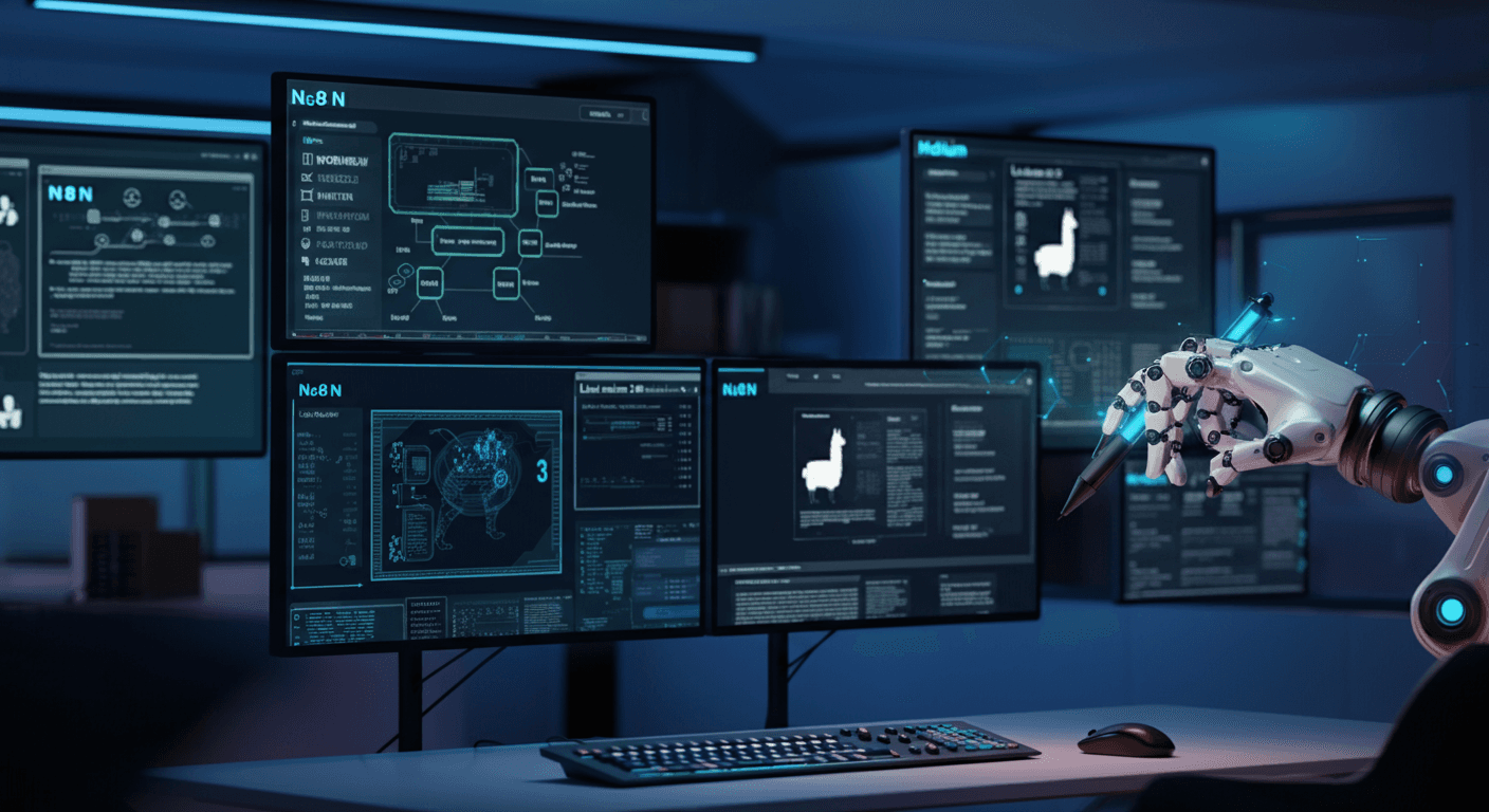 n8n, Llama 3, Medium API 연동 자동 콘텐츠 생성 파이프라인 구축: 아이디어 발상부터 발행까지